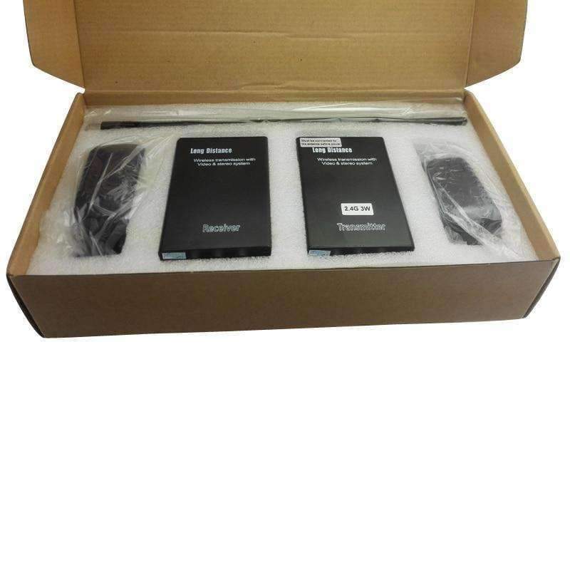 Planet Gates Audio and video transmission system 2.4 g 3W remote wireless video transmitter security monitoring transceiver