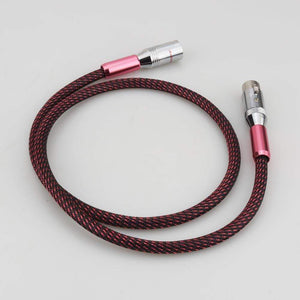 Planet Gates Audiocrast AES/EBU Digital Audio Cable Silver Balanced XLR Plug Pre Amp HiFi A10