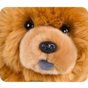 Planet Gates Aurora 25 cm Chow Chow Doll Stuffed Cute  Animal Puppy Plush Toy Cute Simulation Dog Fluffy Dolls Birthday Christmas Gifts Soft