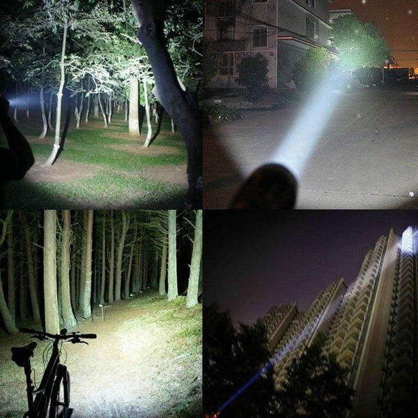 Planet Gates Australia / A LED Solar Powerful Flashlights Portable Lamp Torch Rechargeable Hand Lamp Hiking Camping Lanterns Tent Emergency Light