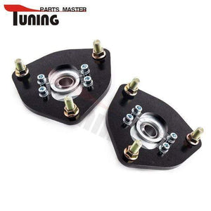 Planet Gates Australia / black 2 Pieces Camber Plates For Nissan S13 S14 Silvia 180SX 200SX 240SX  1989 1990 1991 1992 1993-1998 Top Mount Front Coilover