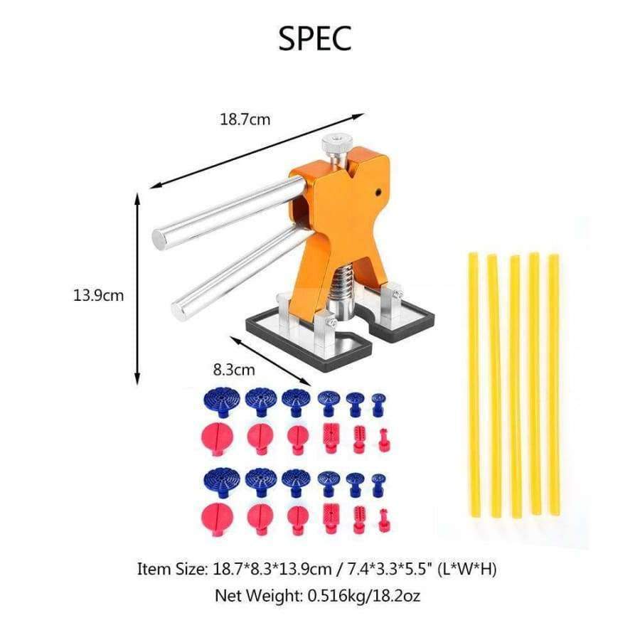 Planet Gates Auto Car Body Dent Remover Repair Puller Kit Tools dent & ding puller Dent Repair Tool + 28 Pcs Car Dent Repair Accessories
