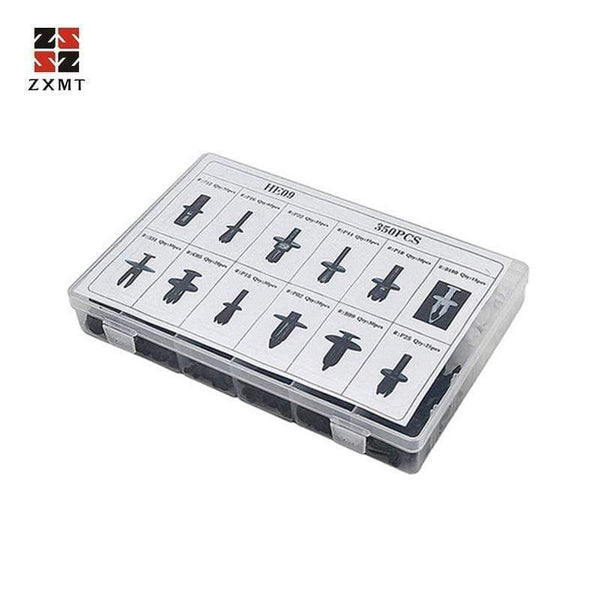 Planet Gates Auto Car Screw Set Vehicle Body Plastic Push Pin Rivet Fasteners Trim Clip  Repair Assortment Tool Set  100 350 299 415Pc