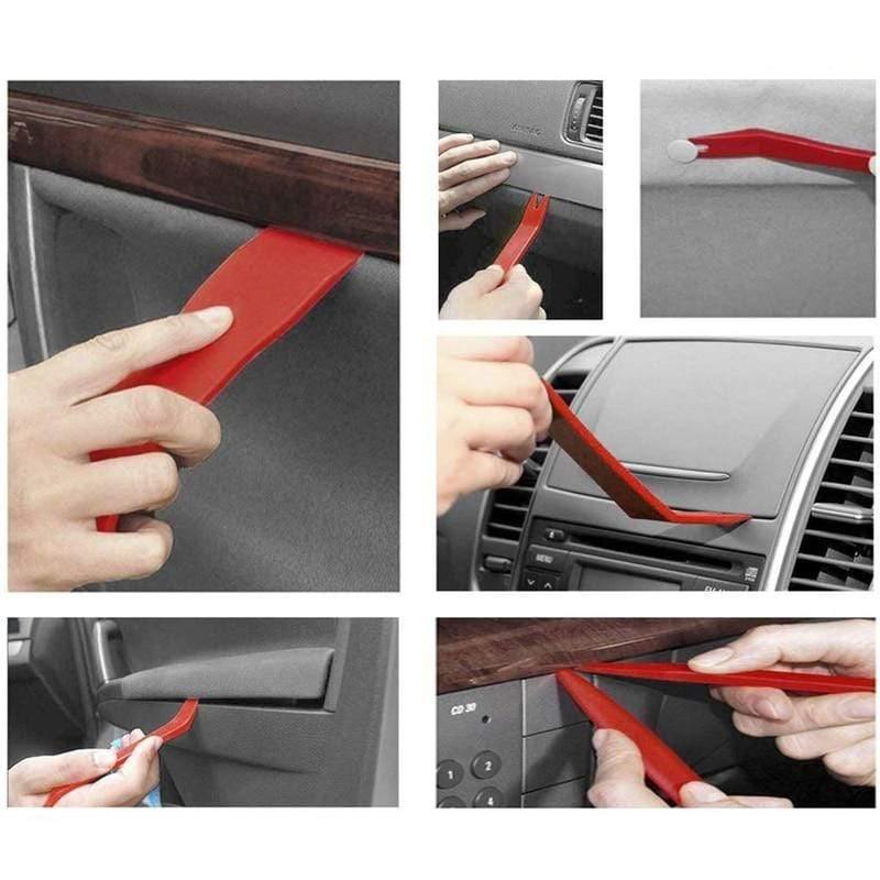 Planet Gates Auto Fastener Clip with Hand Tools Door Trim Panel Auto Bumper Rivet Retainer Push Engine Cover Clips Car Interior Accessories