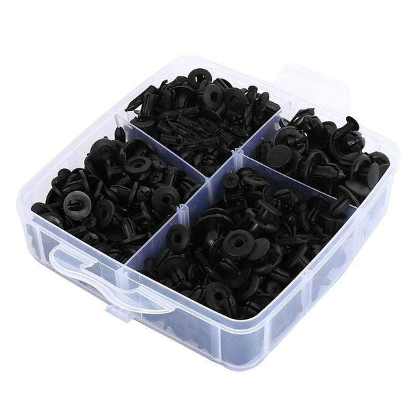 Planet Gates Auto Fastener Clip with Hand Tools Door Trim Panel Auto Bumper Rivet Retainer Push Engine Cover Clips Car Interior Accessories