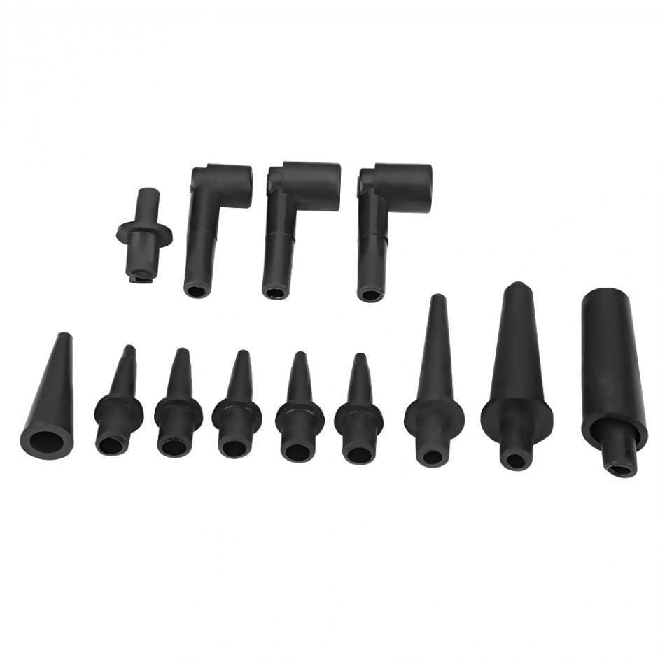 Planet Gates Auto Hand Held Vacuum Pump Pressure Tester Kit Brake Fluid Bleeder Test Tool Set with Adapters Car Accessories