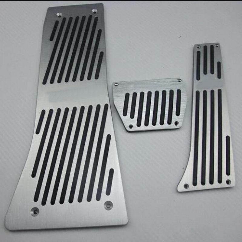 Auto Parts For BMW X5 X6 E70 E71 AT Aluminum Accelerator Brake Foot Rest Automatic Pedal Pad Cover Modified Styling Sticker