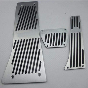 Auto Parts For BMW X5 X6 E70 E71 AT Aluminum Accelerator Brake Foot Rest Automatic Pedal Pad Cover Modified Styling Sticker