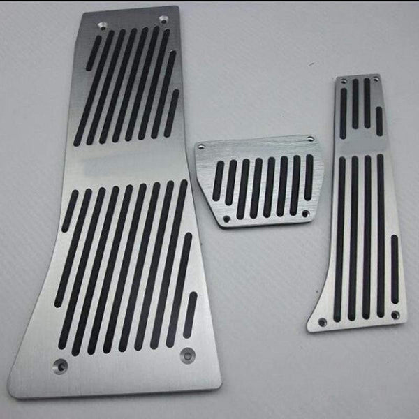 Auto Parts For BMW X5 X6 E70 E71 AT Aluminum Accelerator Brake Foot Rest Automatic Pedal Pad Cover Modified Styling Sticker