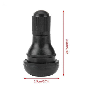 Planet Gates Auto Parts TR412, TR413, TR414 Valve Assembly Vacuum Tire Valve Automobile Black Rubber Valve Alloy Valve General Model