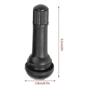 Planet Gates Auto Parts TR412, TR413, TR414 Valve Assembly Vacuum Tire Valve Automobile Black Rubber Valve Alloy Valve General Model