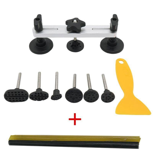 Planet Gates Auto Repair Tool Set PDR Tool Kit Paintless Dent Removal Car Body Repair Kit Pulling Bridge Dent Puller Adhesive Glue Removal