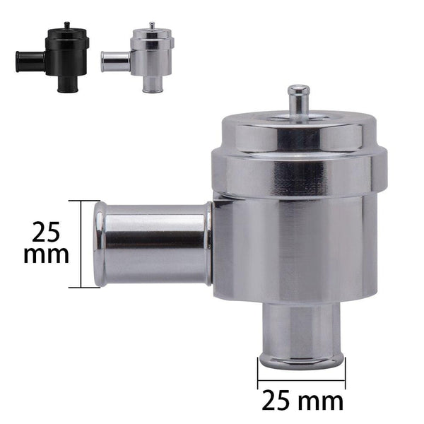 Planet Gates Auto SILVER Recirculating Diverter 20V 1.8T 25mm blow off valve turbo bov dump valve for VW GOLF BORA PASSAT GTI BOV-007-SI