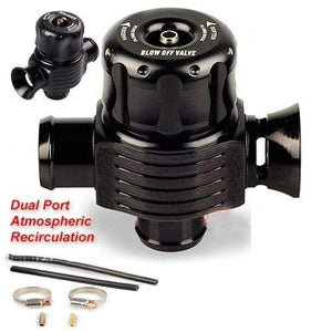 Planet Gates Auto Turbo Diverter Dump Bov Blow Off Valve Dual Port Splitter 25mm For audi VW MK4 Golf Polo GTI 1.8T Saab Turbo