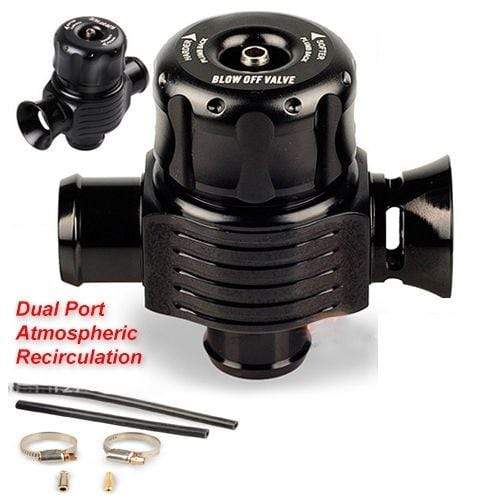 Planet Gates Auto Turbo Diverter Dump Bov Blow Off Valve Dual Port Splitter 25mm For audi VW MK4 Golf Polo GTI 1.8T Saab Turbo