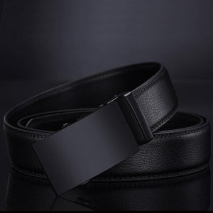 Automatic Buckle Black Belts Luxury Brand Male Genuine Leather Strap Belts For Men Top Quality Belt Cummerbunds