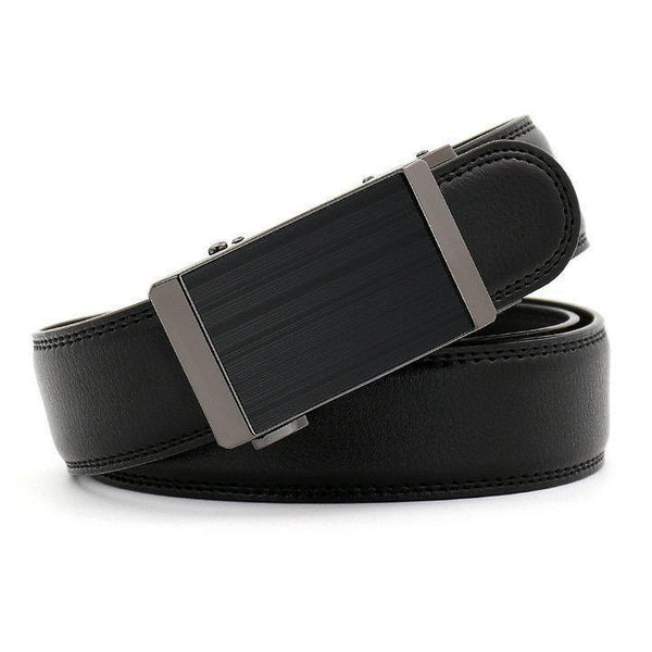 Planet Gates Automatic Buckle Men Belts Fashion Business Belt Famous Brand Luxury Belts for Men Leather Waistband