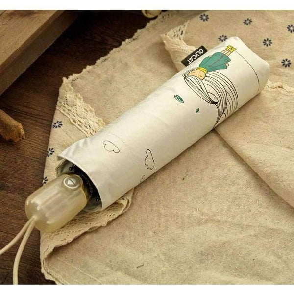 Planet Gates Automatic Folding Umbrella Rain Women Strong 8K Waterproof Anti UV Sun Umbrellas Brand Paraguas Girls Guarda Chuva Female