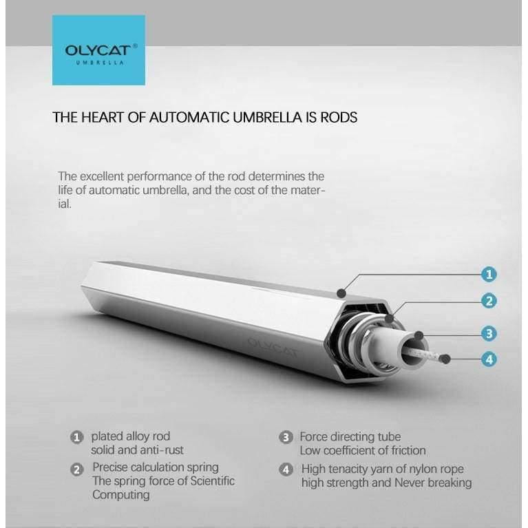 Planet Gates Automatic Folding Umbrella Rain Women Strong 8K Waterproof Anti UV Sun Umbrellas Brand Paraguas Girls Guarda Chuva Female