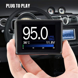 Planet Gates Automobile On board Computer A203 Car Digital OBD Computer Display Speedometer Fuel Consumption meter Temperature Gauge OBD2