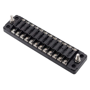 Automotive Blade Block Holder Fuse Box Holder 12 Way DC32V Holder for Car Truck Vehicle Marine Boat