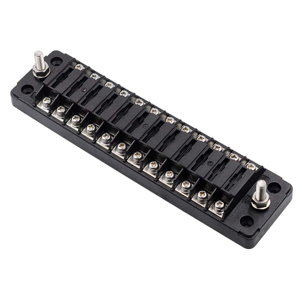 Automotive Blade Block Holder Fuse Box Holder 12 Way DC32V Holder for Car Truck Vehicle Marine Boat