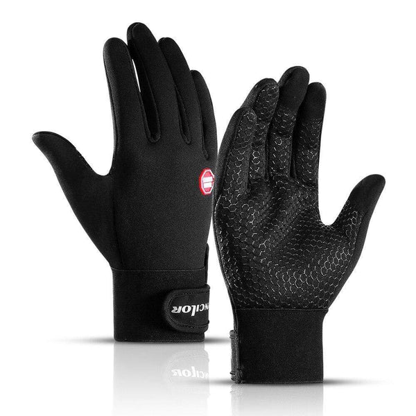 Planet Gates Autumn And Winter Outdoor Sports Men And Women Waterproof Windproof Warm Gloves Riding Touch Screen Zipper Ski Full Finger Glove
