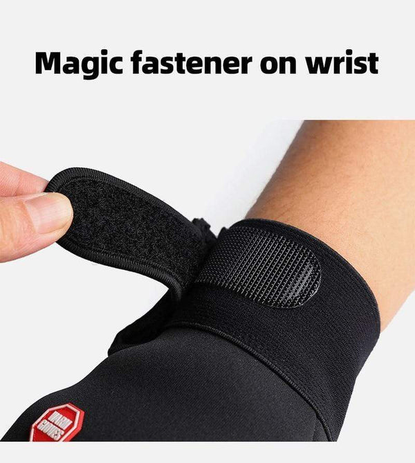 Planet Gates Autumn And Winter Outdoor Sports Men And Women Waterproof Windproof Warm Gloves Riding Touch Screen Zipper Ski Full Finger Glove