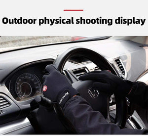 Planet Gates Autumn And Winter Outdoor Sports Men And Women Waterproof Windproof Warm Gloves Riding Touch Screen Zipper Ski Full Finger Glove