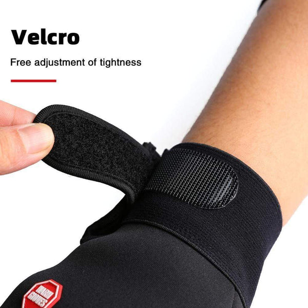 Planet Gates Autumn And Winter Outdoor Sports Men And Women Waterproof Windproof Warm Gloves Riding Touch Screen Zipper Ski Full Finger Glove