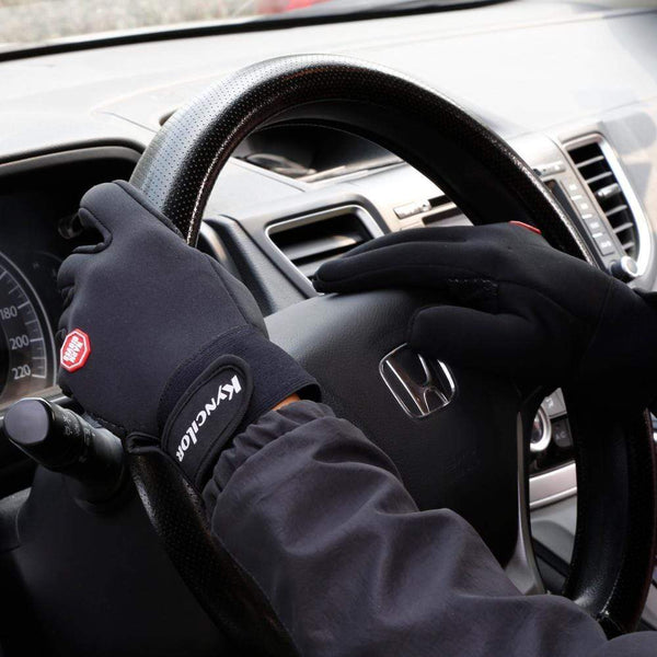 Planet Gates Autumn And Winter Outdoor Sports Men And Women Waterproof Windproof Warm Gloves Riding Touch Screen Zipper Ski Full Finger Glove