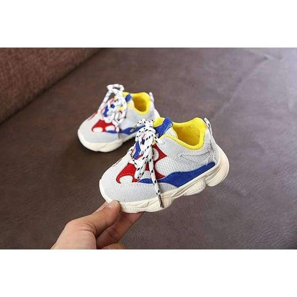 Planet Gates Autumn Baby Girl Boy Toddler Shoes Infant Casual Running Shoes Soft Bottom Comfortable Stitching Color Children Sneaker