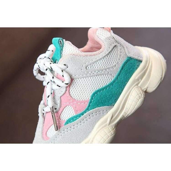 Planet Gates Autumn Baby Girl Boy Toddler Shoes Infant Casual Running Shoes Soft Bottom Comfortable Stitching Color Children Sneaker