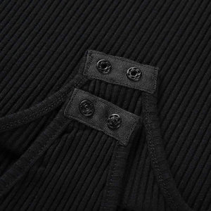 Planet Gates Autumn Black Long Sleeve Bodysuit Winter 2018 Elegant Turtleneck Body Femme Sexy Strapless Hollow Out Bodycon Bodysuits