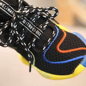 Planet Gates Autumn Children Black Casual Trainer Baby Boy Brand High Top Sneaker Girl Fashion Sport Shoe FH2215