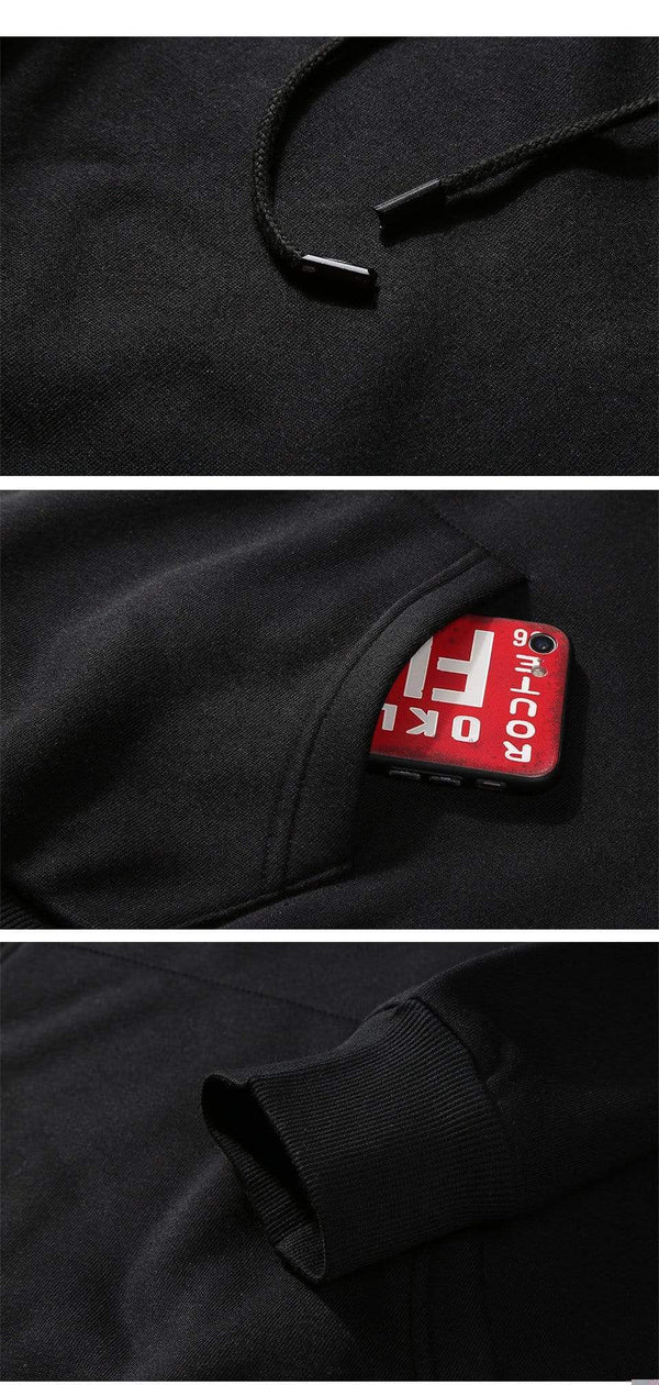 Planet Gates Autumn Fashion Hoodie Male Warm Fleece Coat Hooded Men Brand Hoodies Sweatshirts EU Size