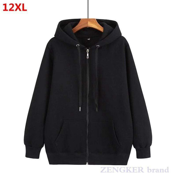 Planet Gates Autumn men's zipper cardigan plus size hoodie men's jacket cardigan oversized mens hoodies sweatshirt men 9XL 10XL 8XL