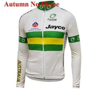 Planet Gates autumn style 2 / S AUSTRALIAN Outdoor Sports Cycling Jersey Spring Summer Bike Bicycle Long Sleeves MTB Clothing Shirts Wear Bike Jersey