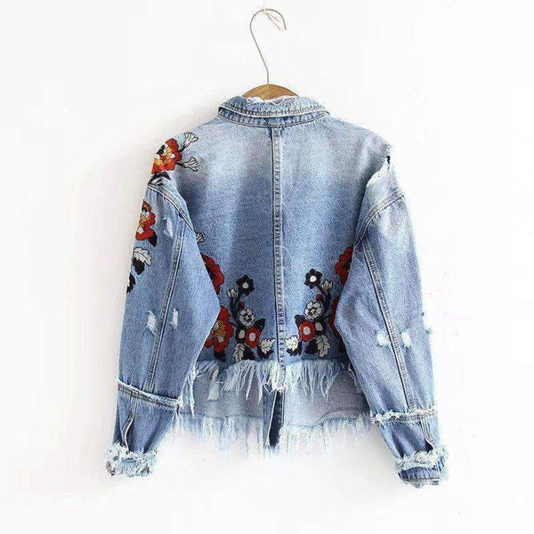 Planet Gates Autumn Winter denim jacket women long sleeve lambswool jean jackets with buttons basic coat streetwear  902133
