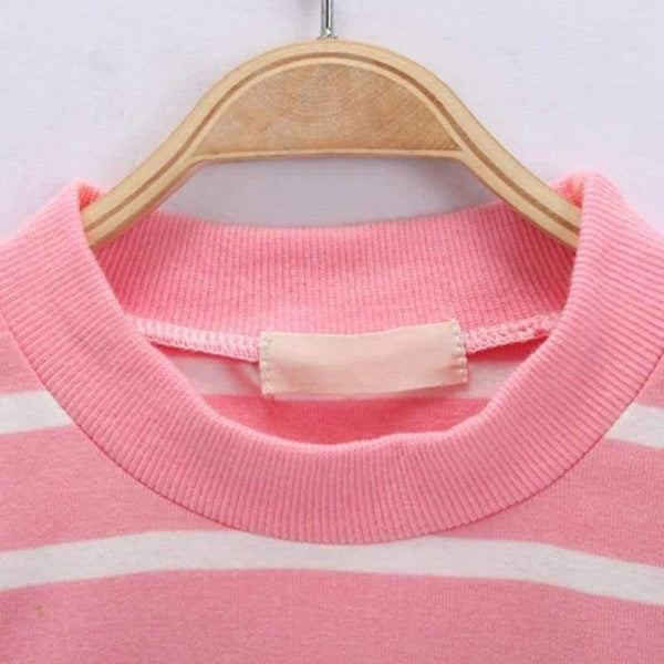 Planet Gates Autumn Winter Girls Clothes Set Teenage Girls Clothing Sets Strip T-Shirt+Pant 2pcs Kids Girl Sport Suit Children Clothes