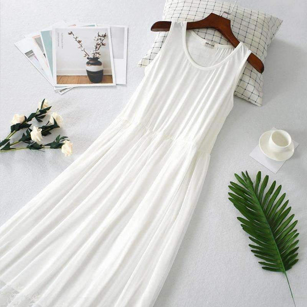 Planet Gates Autumn women one slips hot black white full slips lady intimates perspective lace dress