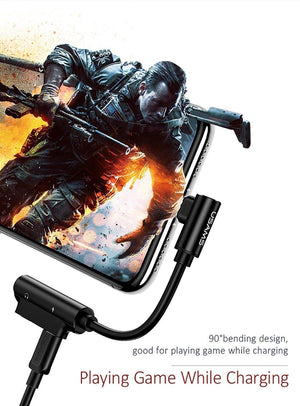 Planet Gates Aux Audio Cable Adapter Lightning to 3.5mm audio Earphone Headphone Charging Adapter USB Cable For iPhone 7 cable Adapter