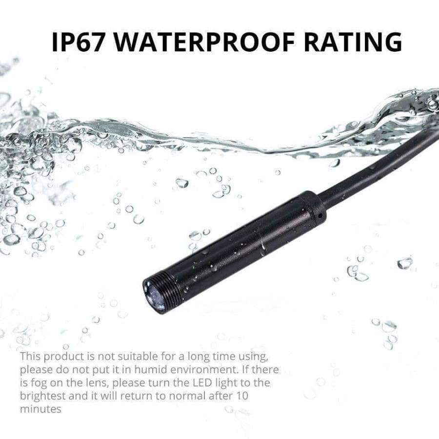 Planet Gates Auxmart 1/2/5M 7mm Lens USB Endoscope Camera Waterproof Wire Snake Tube Inspection Borescope For OTG Compatible Android Phones
