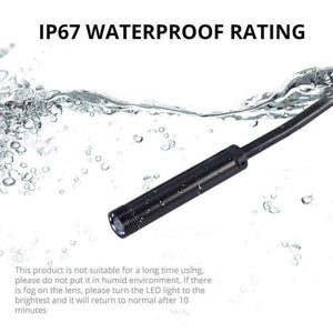 Planet Gates Auxmart 1/2/5M 7mm Lens USB Endoscope Camera Waterproof Wire Snake Tube Inspection Borescope For OTG Compatible Android Phones