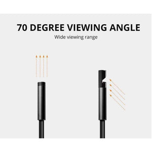 Planet Gates Auxmart 1/2/5M 7mm Lens USB Endoscope Camera Waterproof Wire Snake Tube Inspection Borescope For OTG Compatible Android Phones
