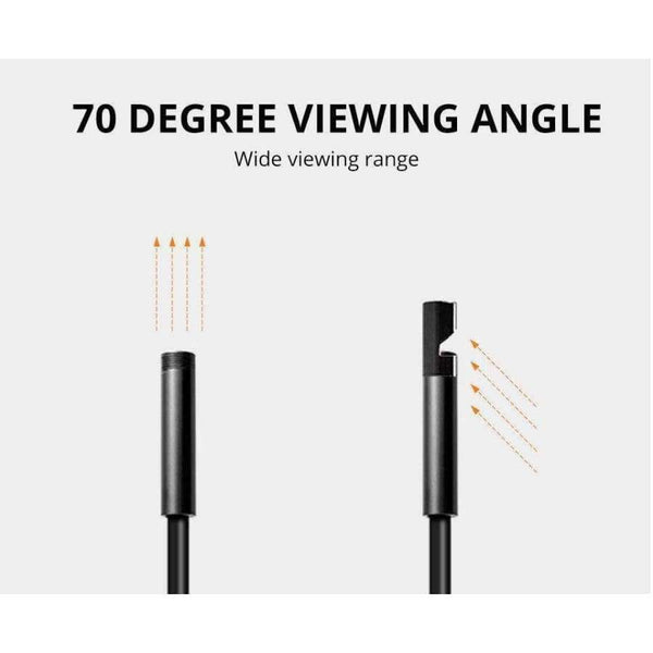 Planet Gates Auxmart 1/2/5M 7mm Lens USB Endoscope Camera Waterproof Wire Snake Tube Inspection Borescope For OTG Compatible Android Phones