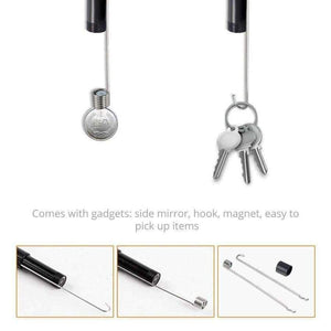 Planet Gates Auxmart 1/2/5M 7mm Lens USB Endoscope Camera Waterproof Wire Snake Tube Inspection Borescope For OTG Compatible Android Phones