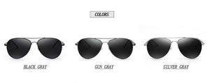 Planet Gates Aviation Metal Frame Quality Oversized Spring Leg Alloy Men Sunglasses Polarized Brand Design Pilot Male Sun Glasses Driving
