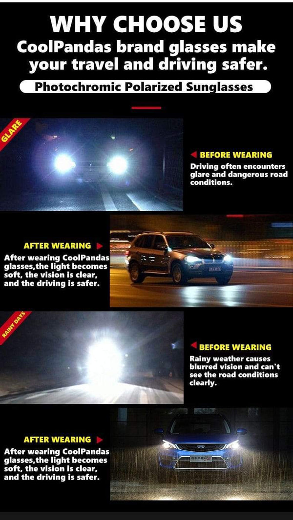 Planet Gates Aviation Photochromic Sunglasses Polarized Men Day Night Vision Driving Sun Glasses Male gafas de sol