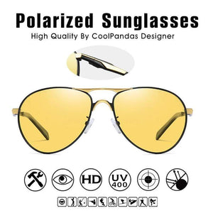 Planet Gates Aviation Photochromic Sunglasses Polarized Men Day Night Vision Driving Sun Glasses Male gafas de sol